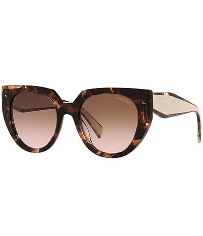 Prada Women's PR 14WS 52mm Tortoise Cat Eye Sunglasses