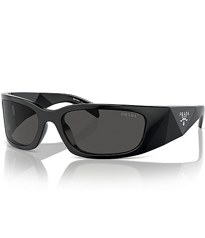 Prada Women's PR A14S 60mm Wrap Sunglasses
