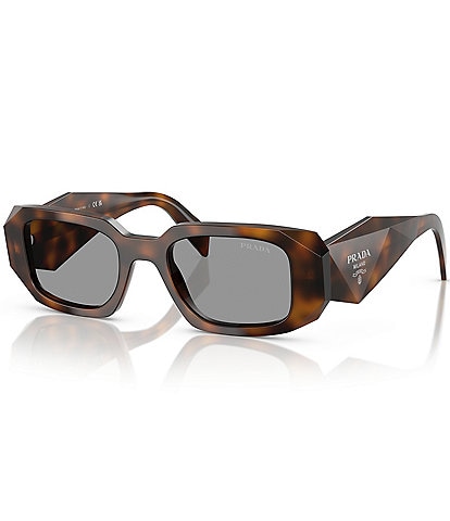 Prada Women's PR17WSF 51mm Rectangle Sunglasses