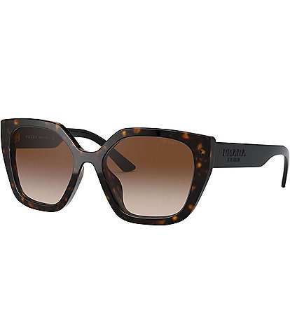 Prada Women's PR24XS 52mm Brown Cat Eye Sunglasses