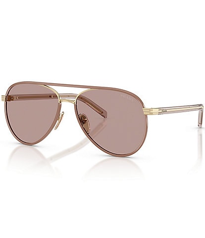 Prada Women's PRB57S 59mm Aviator Sunglasses