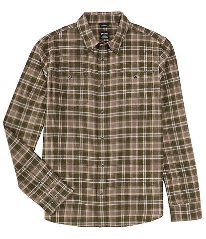 prAna Dolberg Flannel Long Sleeve Organic Materials Woven Shirt