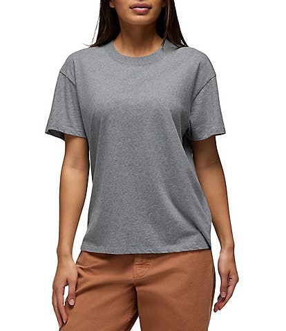 prAna Everyday Solid Short Sleeve Relaxed Fit Tee
