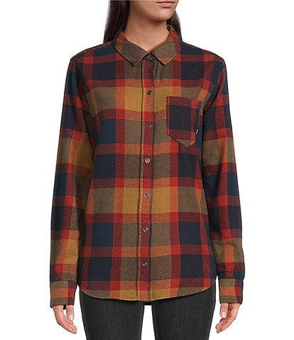 Redhead Ultimate Flannel Long-Sleeve Shirt for Men - Holiday Ivory - XLT