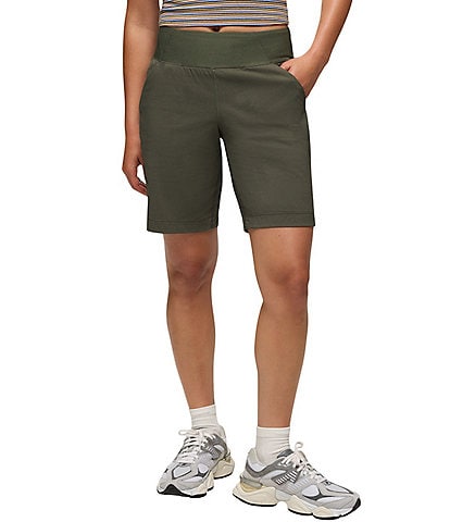 prAna Koen Flat Front Mid Rise Pull-On Shorts