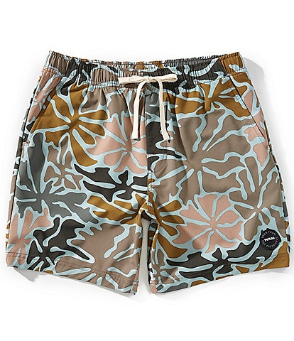 prAna La Jolla 7" Inseam Printed Swim Shorts