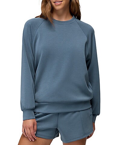 prAna Shea Soft Crew Neck Long Sleeve Pullover Top