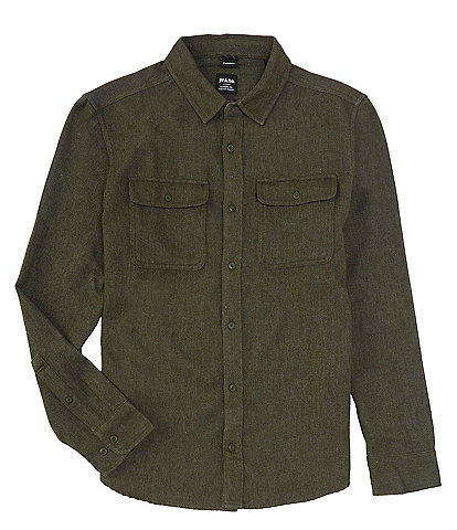 prAna Westbrook Flannel Long-Sleeve Recycled Materials Woven Shirt