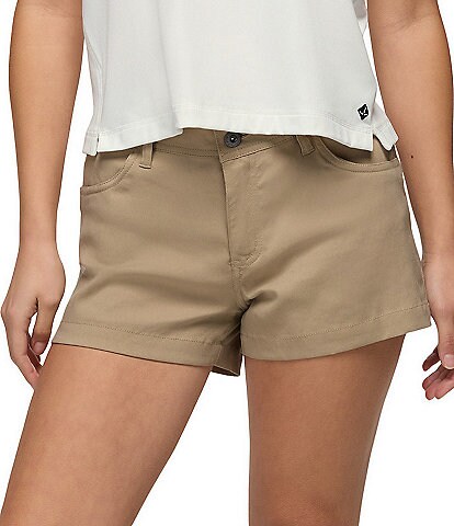 prAna Zion Stretch Halle Flat Front 3#double; Shorts