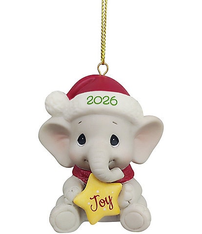 Precious Moments Dated 2026 Elephant Hanging Ornament