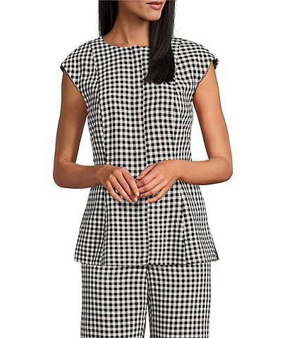 Preston & York Coordinating Ruby Crew Neck Cap Sleeve Vest