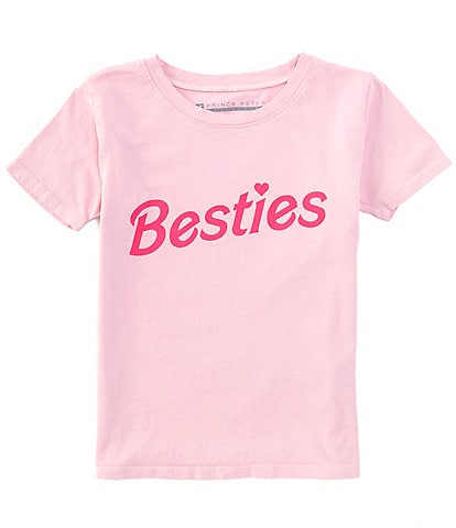 Prince Peter Big Girls 7-16 Besties Short Sleeve Graphic T-Shirt