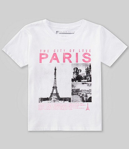 Prince Peter Big Girls 7-16 City of Paris Short Sleeve Graphic T-Shirt