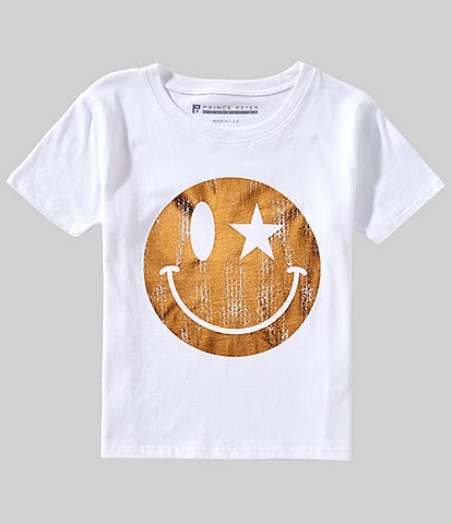Prince Peter Big Girls 7-16 Smiley Wink Short Sleeve T-Shirt