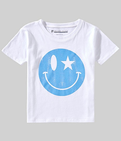 Prince Peter Big Girls 7-16 Smiley Wink Short Sleeve T-Shirt