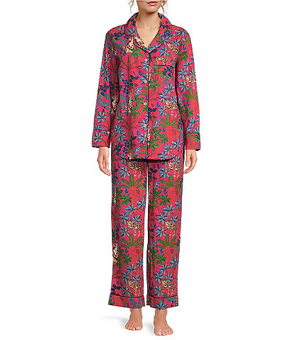 Bagheera - Women's Cotton Pajama Pants - Ink