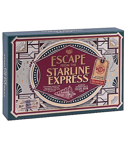 Professor Puzzle Escape From The Starline Express Game