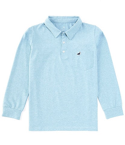 Properly Tied Big Boys 8-16 Harrison Long Sleeve Pocket Polo Shirt