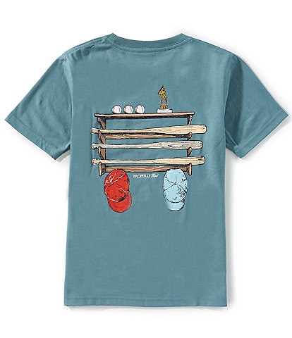 Properly Tied Big Boys 8-20 Bat Rack Short Sleeve T-Shirt
