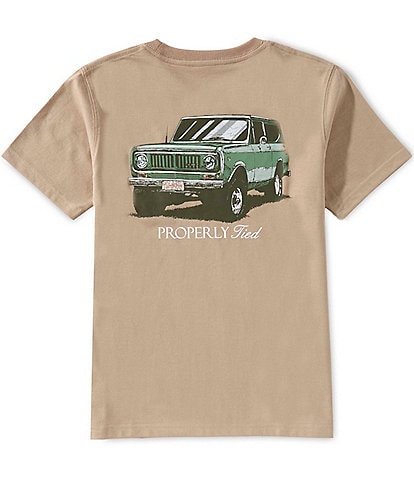 Properly Tied Big Boys 8-20 Joy Ride Short Sleeve Crew Neck T-Shirt