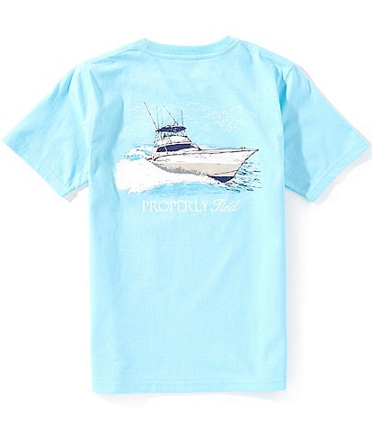 Properly Tied Little Boys 2T-7 Deep Sea Short Sleeve T-Shirt
