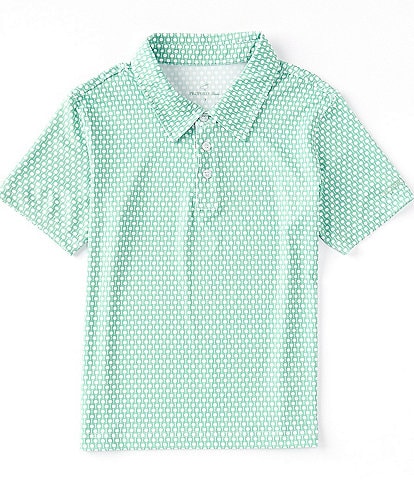 Properly Tied Little Boys 2T-7 Inlet Print Polo