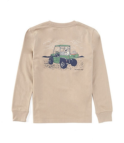 Properly Tied Little Boys 2T-7 Long Sleeve Side By Side Graphic T-Shirt