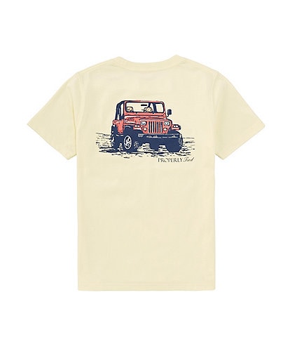 Properly Tied Little Boys 2T-7 Short Sleeve Offroad Graphic T-Shirt