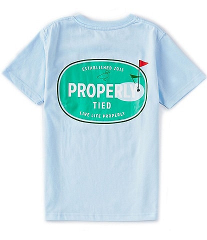 Properly Tied Little Boys 2T-7 The Links Short Sleeve Tee