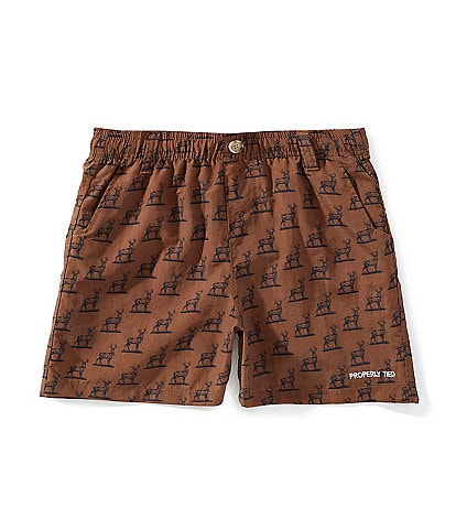 Properly Tied Little Boys Deer Mallard Shorts