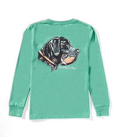 Properly Tied Little Boys Good Catch Long Sleeve T-Shirt