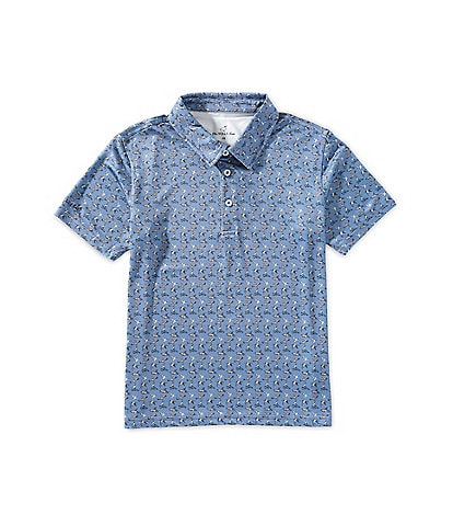Properly Tied Little Boys Inlet Ducks Performance Polo Shirt