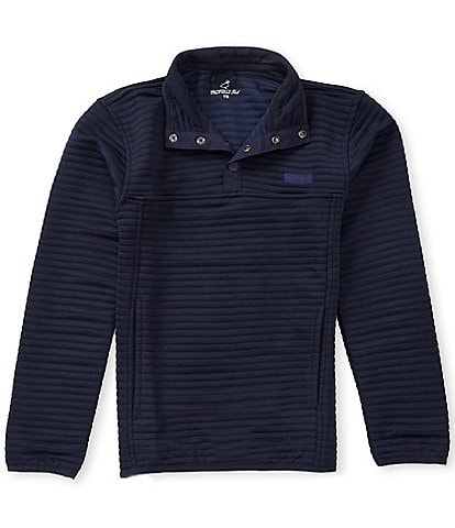 Properly Tied Little Boys Quarter Snap Waypoint Pullover