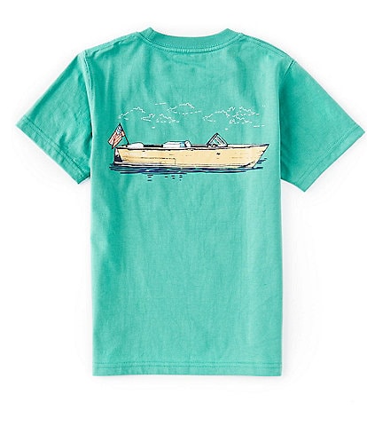 Properly Tied Big Boys 8-16 Boating Tradition Short Sleeve T-Shirt