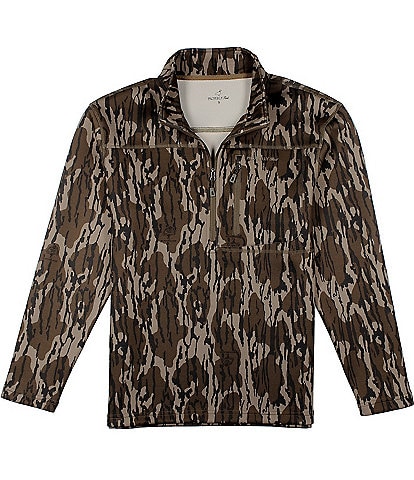 Properly Tied Mossy Oak Quarter-Zip Pullover