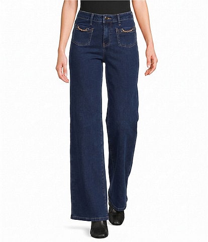 Prosperity Denim Wide Leg Jeans