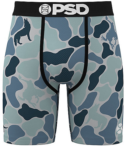 PSD Blue Camo Boxer Briefs