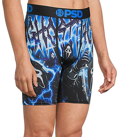 PSD Ghost Face After Hours 6#double; Inseam Boxer Briefs
