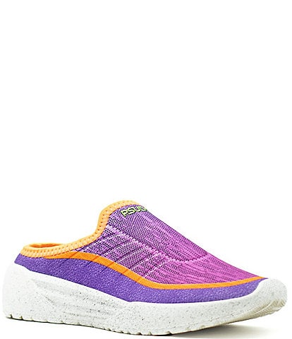 PSUDO Women's Racer Ombre Breathable Washable Mules