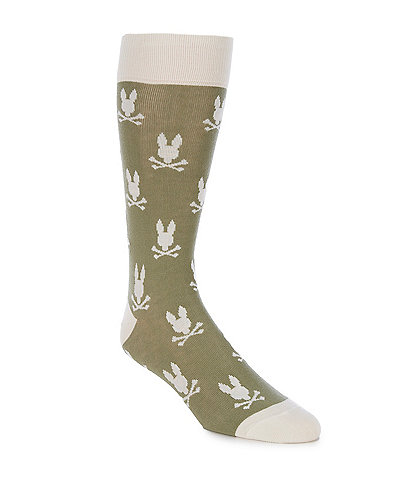 Psycho Bunny All Over Bunny Dress Socks