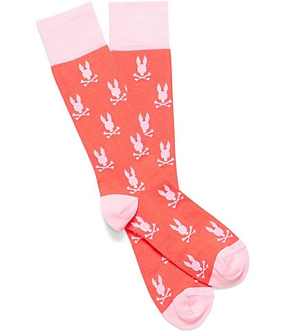 Psycho Bunny All Over Bunny Dress Socks