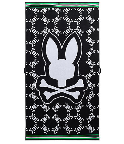 Psycho Bunny All Over Bunny Towel