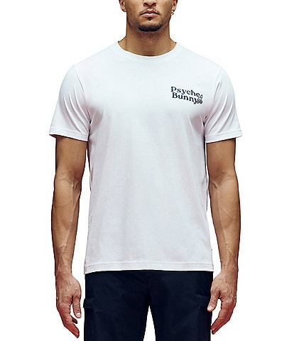 Psycho Bunny Archive Wordmark Short Sleeve T-Shirt