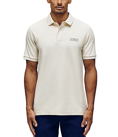 Psycho Bunny Axton Pique Short Sleeve Polo Shirt