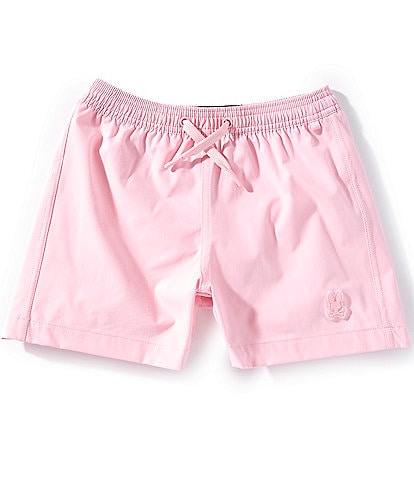 Psycho Bunny Big Boys 5-20 Samos Hyrdrochromic Printed Swim Trunks