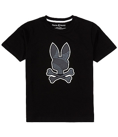 Psycho Bunny Big Boys 7-20 Short Sleeve Lenox Graphic T-Shirt