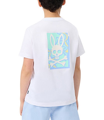 Psycho Bunny Big Boys 7-20 Short Sleeve Mason Graphic T-Shirt