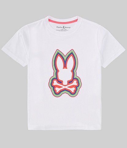 Psycho Bunny Big Boys 7-20 Short Sleeve Maybrook Graphic T-Shirt