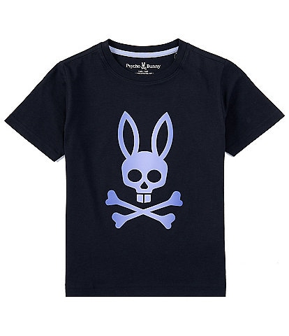 Psycho Bunny Big Boys 7-20 Short Sleeve Norwood Graphic T-Shirt