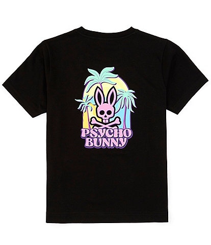 Psycho Bunny Big Boys 7-20 Short Sleeve Redland Graphic T-Shirt
